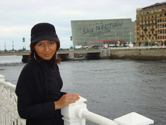 San sebastian Film Festival with her film "Buddha collapsed out of shame" 2007