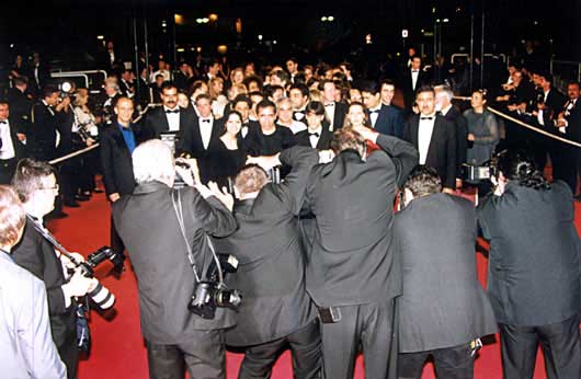 Cannes film festival with his film "Kandahar" 2001